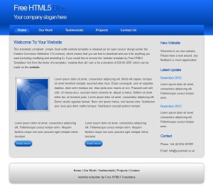 freehtml5blue